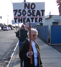 There is no theater!